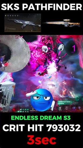 ONCE HUMAN AGAIN BUFF SKS PATHFINDER 793K NEW SKILL POLLAR JELLY🥶#oncehuman