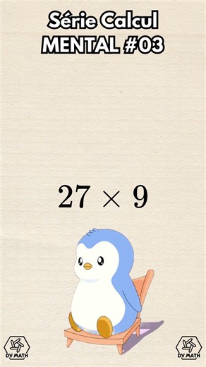 ×9 sans calculatrice (méthode rapide)