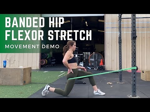 Banded Hip Flexor Stretch | Movement Demo