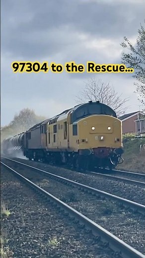 97304 RESCUES Colas Grids 56078 & 56302 on the North Wales Coast RHTT #arthurgrowler