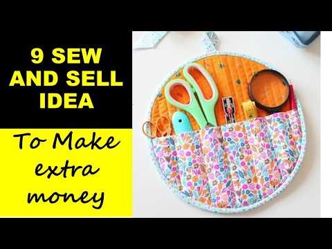 9 AMAZING SEW AND SELL IDEAS TO MAKE EXTRA MONEY FROM OLD CLOTHES @diyprocessbyhema