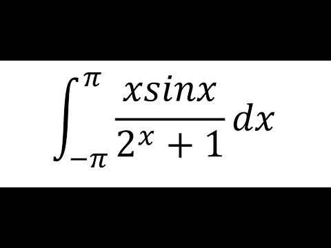 #20 Super awesome integral to try