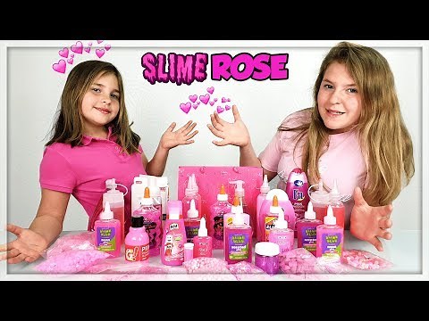NOURRITURE ROSE ou SLIME ROSE ? 24H CHALLENGE ou SLIME CHALLENGE ?