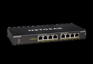 8-Port Gigabit Ethernet Unmanaged PoE  Essentials Switch with 8-Ports PoE  (83W)