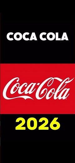 Evolution Coca Cola logo(1886-2026)#evolution #shorts #logo #cocacola