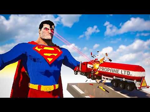 Cars vs Superman | Teardown