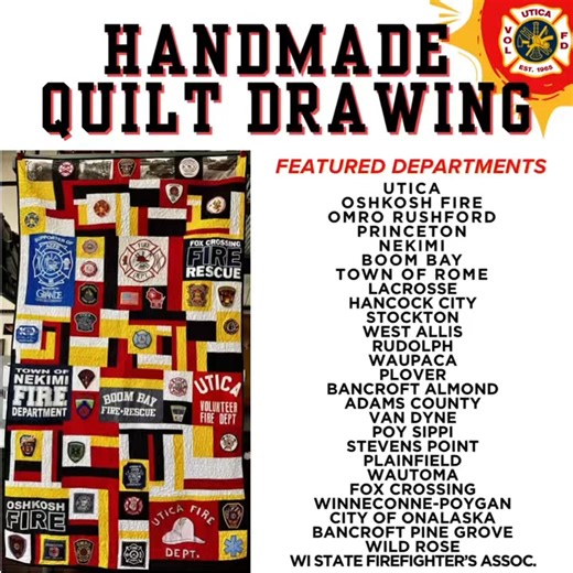And the results are in! Check out this video to see the winning ticket number. Thank you to ALL who bought tickets, shared out posts, and continue to support the Utica Volunteer Fire Department. | Utica Volunteer Fire Department and 1st Responders | Facebook