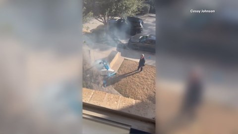 VIDEO: Amazon delivery drone crashes in North Texas