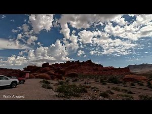 【4K60】 Valley of Fire State Park, Moapa Valley, Nevada