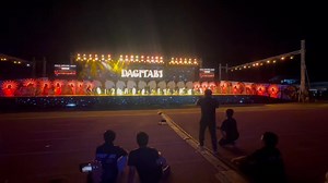 DOL mao ni set up namo sa festival dol gabii.. ok raba ni dol.. aim line array Aim wireless mic Technoled Technolites na dol Sobok na dol wa nay kaba | Isidro Alberca