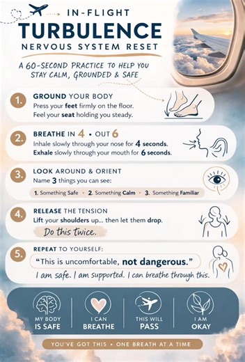 Handling Turbulence: Tips for Anxious Travelers