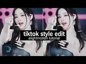 Tiktok style edit tutorial - alight motion