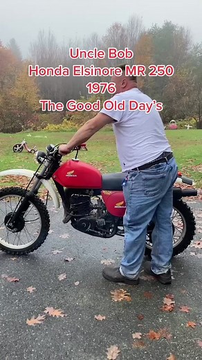 Honda MR 250 Elsinore 1976 #honda #yamaha #suzuki #kawasaki #ktm #cr125 #cr250 #hondaelsinore #yz125 #yz250 #kx250 #rm250 #2stroke #2strokelover #vintage2stroke #vmx #2strokeforlife #fyp