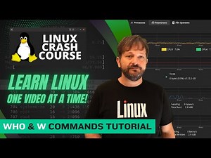 Linux Commands: How To Use "who" And "w" Commands