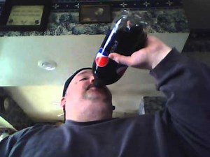 Drinking 2 liters of soda in 2 minutes!