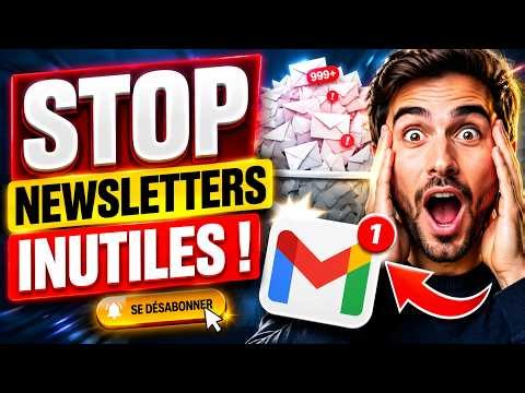 Gmail : l’astuce pour supprimer les newsletters inutiles en quelques clics