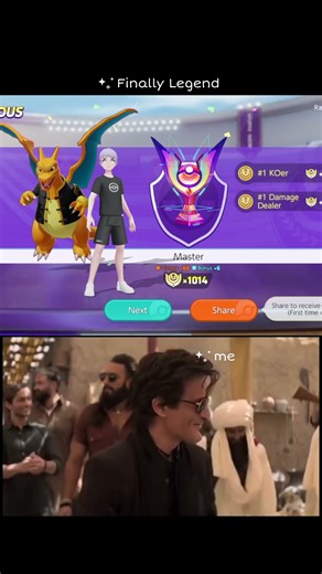 From struggle to glory… Finally reached Legend in Pokémon Unite! #pokemonunite #dhurandhar