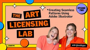 Creating Seamless Patterns in Adobe Illustrator | The Art Licensing Lab with GoodType