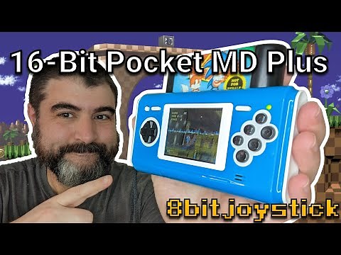 Is the 16-Bit Pocket MD Plus WORTH it as a portable Sega Genesis? - 8bitjoystick