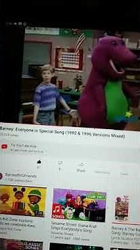 Barney bygfriendsbarney everyone is special song (1992 &1996 version mixed