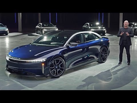 2023 Lucid Air Sapphire | World’s First Luxury Electric Super-Sports Sedan | Walkaround & Details