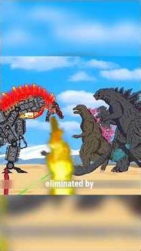 Godzilla Family in Squid Game Red Light Green Light! 😱 Who Survives?