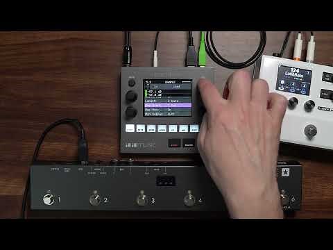 Live looping / guitar looping with blackbox compact sampling studio