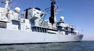 5K views · 85 reactions | Reporter Allan George and Kerry Roberts and approaching the HMS Somerset. Check out the footage here | North Wales Pioneer | Facebook