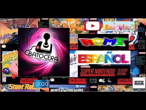 Pack SNES Pack Roms Español Batocera con sus imágenes y Videos completos
