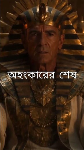 Where Does Arrogance End? 😱 The Fall of Pharaoh 👑 #shorts