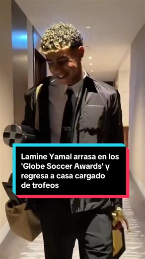 Lamine Yamal: Reconocimientos en los Globe Soccer Awards