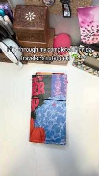 Florida Traveler’s Notebook Flip Through! #travelersnotebook