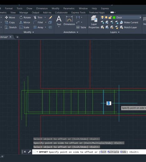 Building floor with staircase L-Section and X-Section rebar detailing (Updated NBC 205:2024). Subscribe @civilyouthhub on Facebook! #civilyouthhub #autocad #etabs #sketchup3d #rateanalysis