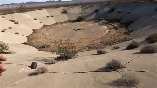 Locals reported strange sightings in the Mojave - then he reached the dangerous open shaft