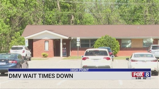 DMV wait times are down in the Triad