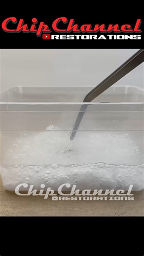 Press fitting the wheel hubs using dry ice for the 1918 Structo Tank Restoration. I made the hubs and wheels from scratch | Chip Channel Restorations