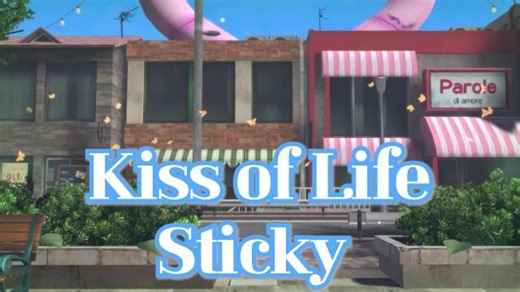 [mmd] KISS OF LIFE - Sticky