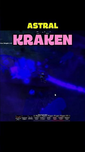 How to catch Astral kraken? #fisch #roblox #johngaming
