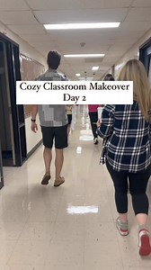 478K views · 2K reactions | Recap of our Cozy classroom makeover day 2! It was a busy day for the team, and the room is starting to take shape! We can’t for the final reveal on Friday! #classroommakeover #classroomsetup #classroomtheme #classroomideas #classroominspiration #cozyclassroom #neutralclassroom #calmclassroom #teachers #teachersfollowteachers #louisianateacher | Schoolgirl Style Classroom Decor | Facebook