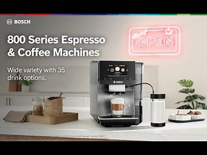 Best Smart 30+ Coffee Machine! Bosch 800 Series Fully Automatic Machine Review