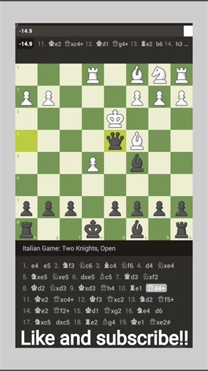 ☠️🎃One mistake, instant checkmate ♟️🔥 Follow for more #chess #shorts #viral #checkmate