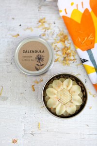 Calendula Lotion Bars for Soothing Summer Skin - Garden Therapy