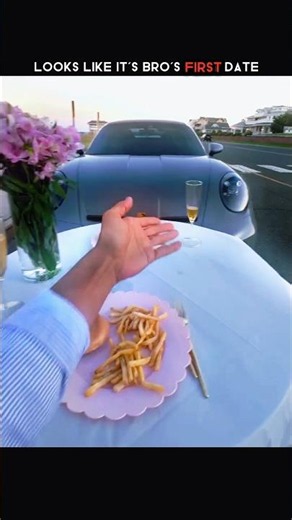 When a Car Guy Plans the Perfect First Date 🏎️🍷#first #dating #porsche #love #car #edit #shorts #fyp