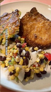 Gluten Free Pork Chops & Zucchini Fritters for the Win! #cooking #budgetfriendlyeats