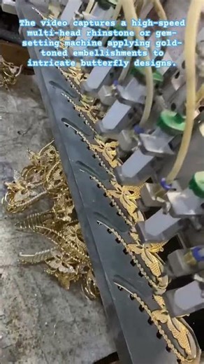 Multi-Head Automatic Stone Setting in Action