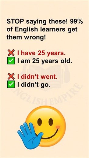 English Lesson: STOP saying these! 99% of English learners get them wrong!