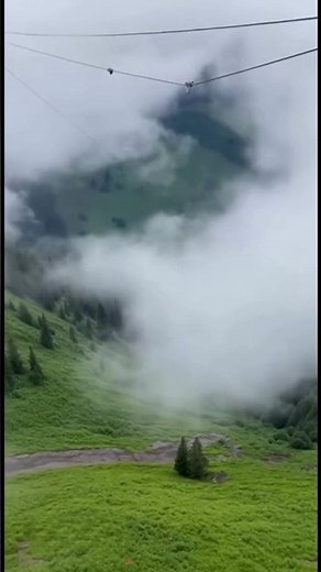 Man’s first zip line ￼experience ends with zip line breaking!