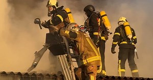 Russian Drone Strike On Kyiv Causes Fires, Injuries