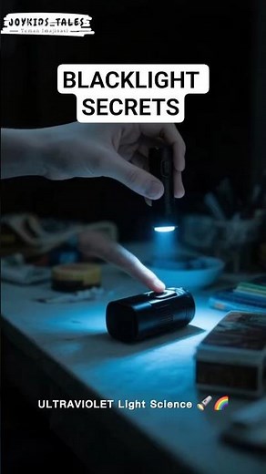 ULTRAVIOLET Light Science 🔦🌈 | How Blacklights Work