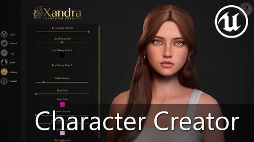 Xandra 3D - Xandra Character Creator - FREE DEMO